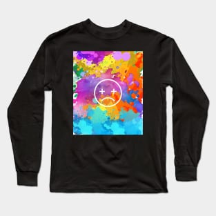 Burnout Face Long Sleeve T-Shirt